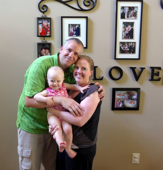 Don, Barb, Maddie on Mother's Day 2014