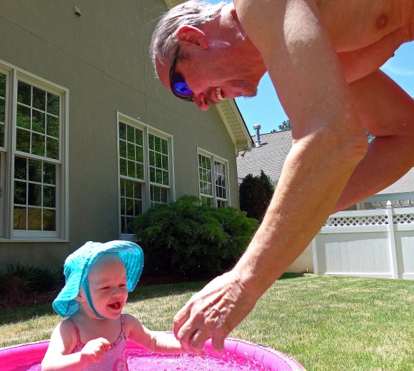 Maddie & Grandpa Pooltime