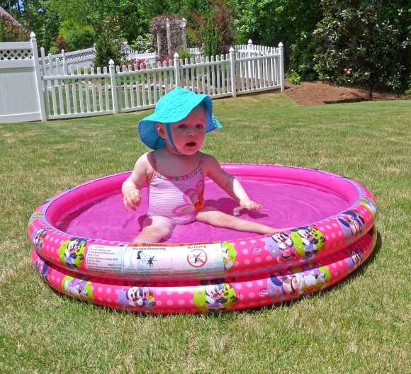 Maddie in Pool - 1a