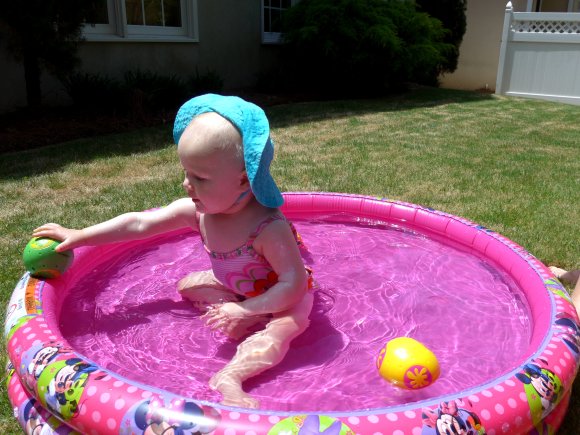 Maddie in Pool - 1g