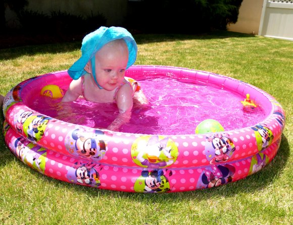 Maddie in Pool - 1i