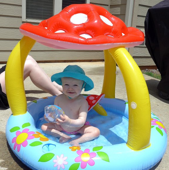 Maddie in Toadstool Pool 2