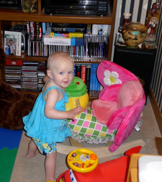 Maddie in the Den-Playroom - 2a