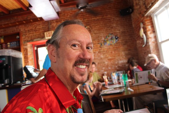 Bill at Jens Island Cafe