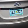 St Thomas License Plate