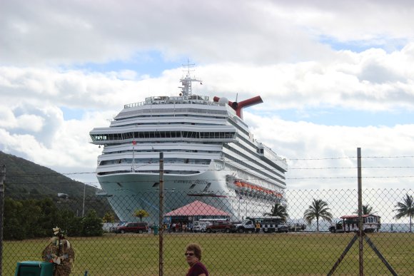 Carnival Freedom Docked