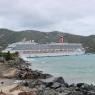 Carnival Freedom from Beach