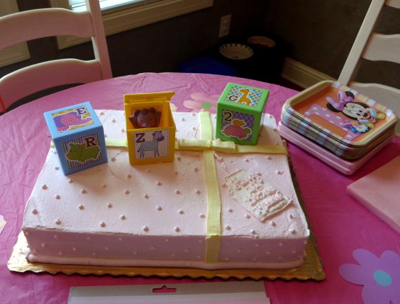 5a1a - Maddie's 1st Birthday Cake