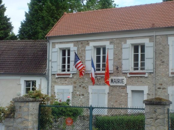 american french and marine corps flag