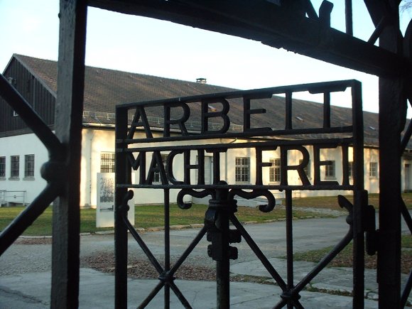 front gate of dachau