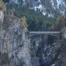 bridge over water fall