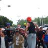 dude on stilts