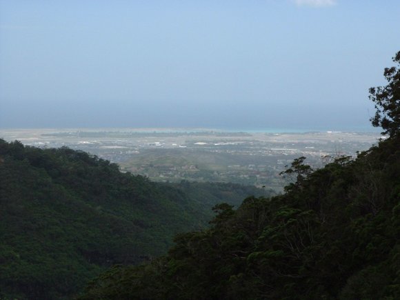 honolulu from mountian