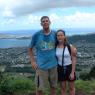me and crystal overlooking kbay