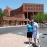 5b1a - Barbara & Don at the Clark County Courthouse, Nevada